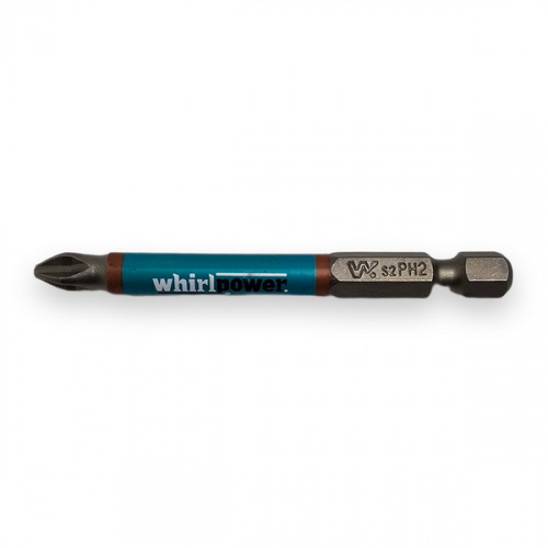 Бита магнитная PH2 70мм Whirl Power Бита магнитная PH2 70мм Whirl Power